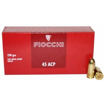 Cartouches FIOCCHI 45 ACP...